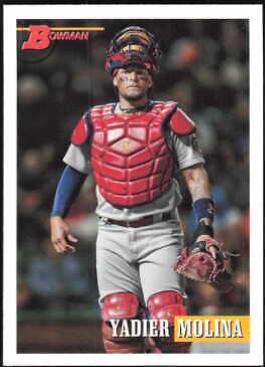 Yadier Molina #16 Baseball Cards 2021 Bowman Heritage