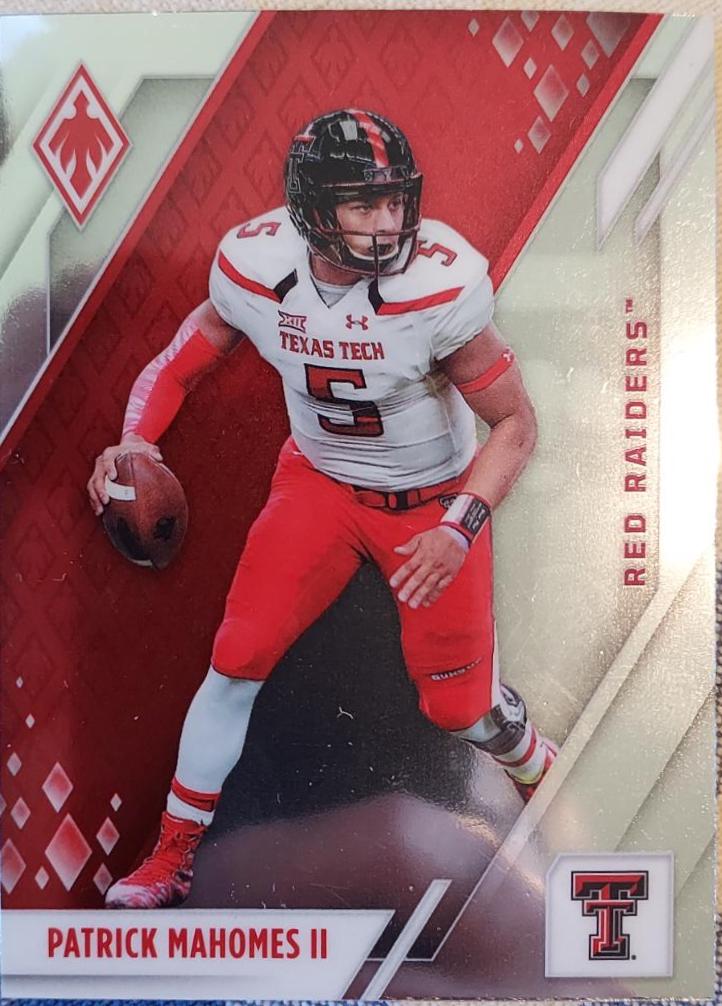 Patrick Mahomes II #1 Football Cards 2022 Panini Chronicles Draft Picks Phoenix