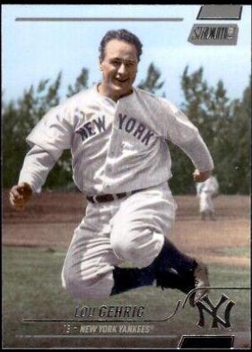 Lou Gehrig #4 Baseball Cards 2022 Stadium Club