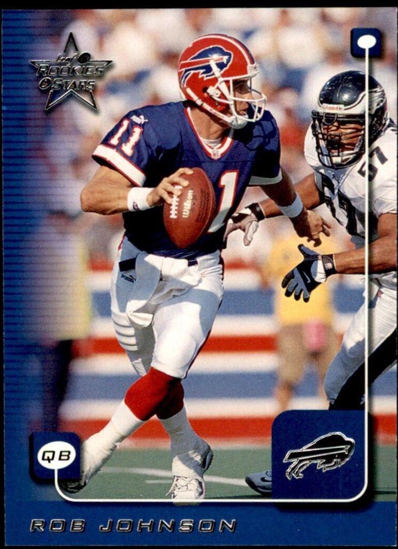 Rob Johnson #25 Football Cards 1999 Leaf Rookies & Stars