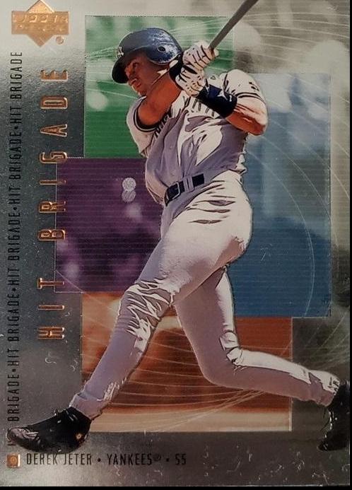 Derek Jeter #H4 Baseball Cards 2000 Upper Deck Hit Brigade
