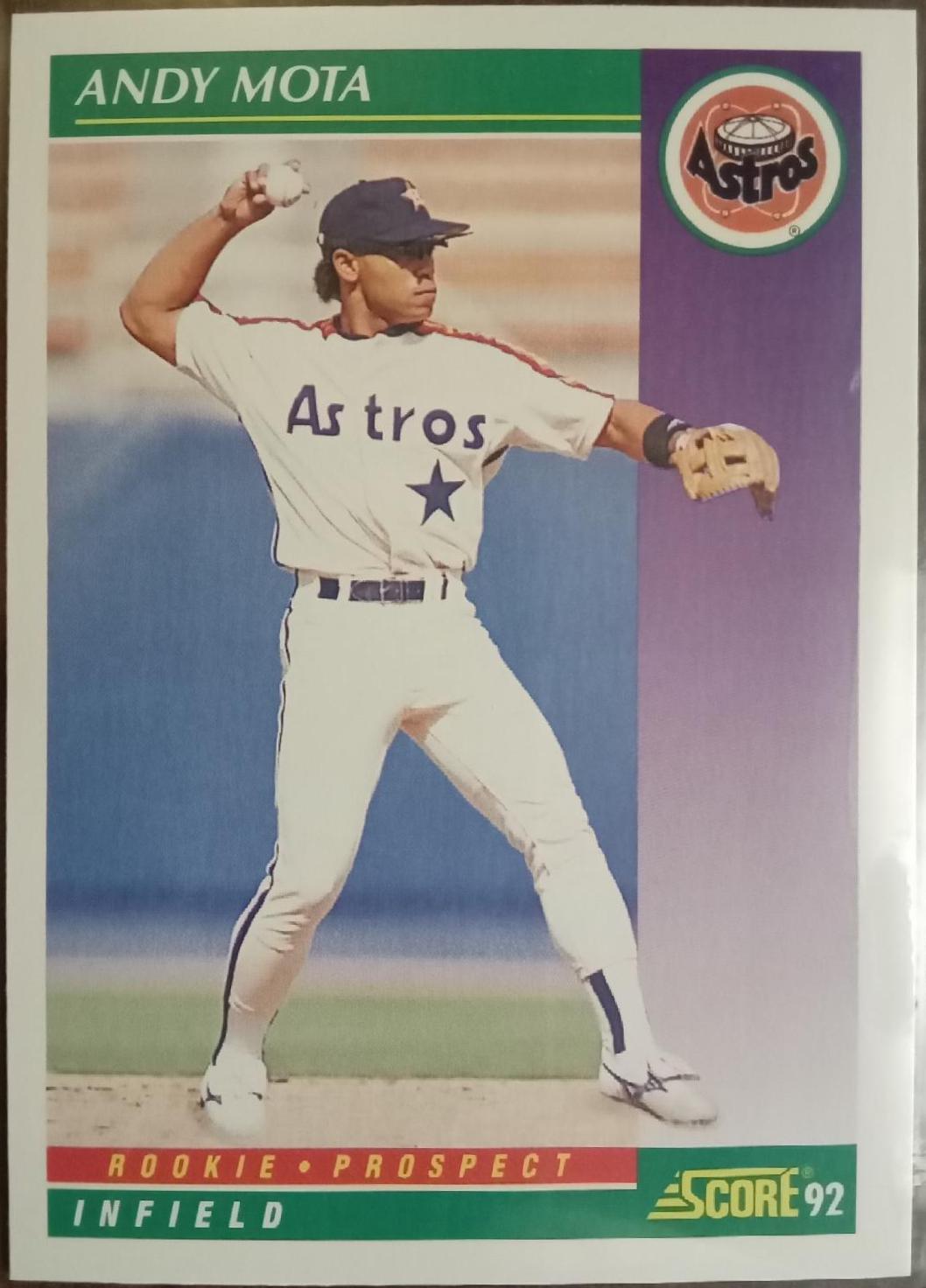 Andy Mota #872 Baseball Cards 1992 Score