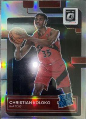 Christian Koloko #212 Basketball Cards 2022 Panini Donruss Optic