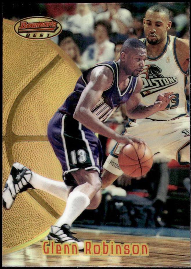 Glenn Robinson #8 Basketball Cards 1997 Bowman's Best
