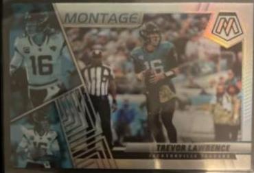 Trevor Lawrence #M-12 Football Cards 2022 Panini Mosaic Montage