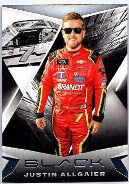 Justin Allgaier #7 Racing Cards 2022 Panini Chronicles Nascar Black