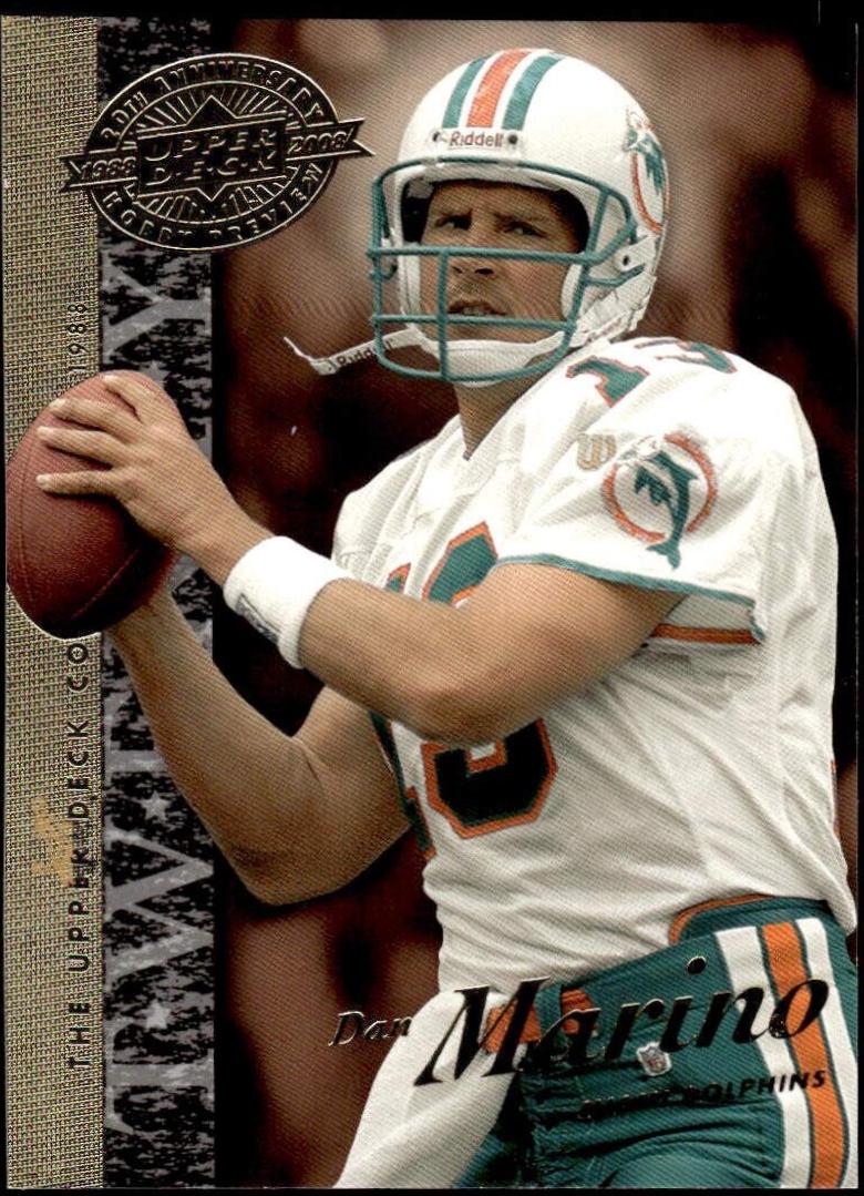 Dan Marino #UD-23 Football Cards 2008 Upper Deck 20th Anniversary