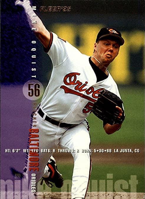 Mike Oquist #16 Baseball Cards 1995 Fleer