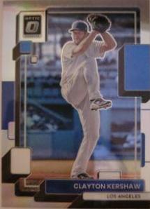 Clayton Kershaw #102 2022 Panini Donruss Optic Baseball