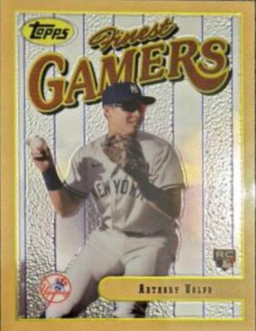 Anthony Volpe #76 Baseball Cards 2023 Topps Finest Flashbacks