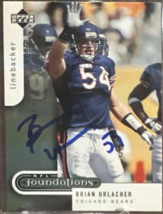 Brian Urlacher #18 Football Cards 2005 Upper Deck Foundations