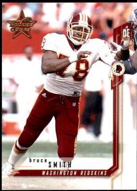 Bruce Smith #8 Football Cards 2001 Leaf Rookies & Stars