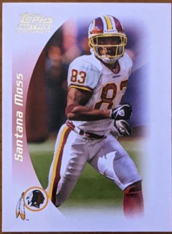 Santana Moss #100 2005 Topps Draft Picks & Prospects Football