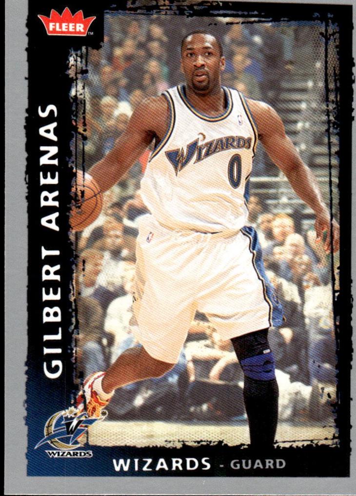 Gilbert Arenas #29 Basketball Cards 2008 Fleer