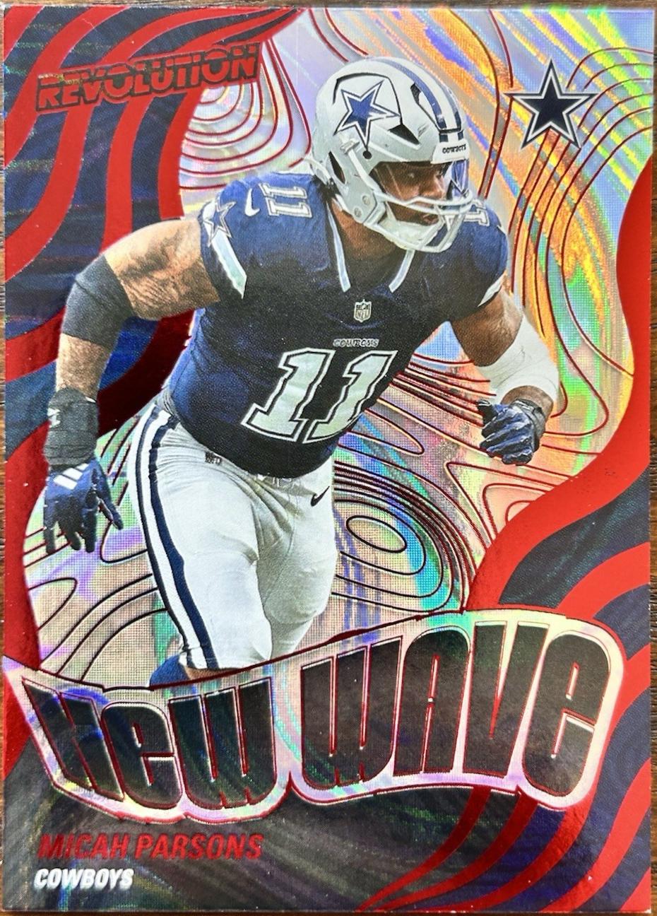 Micah Parsons [Red Swirl] #24