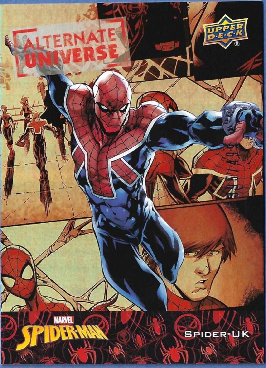 Spider-UK #AU-2 Marvel 2024 Upper Deck Spider-Man Alternate Universe
