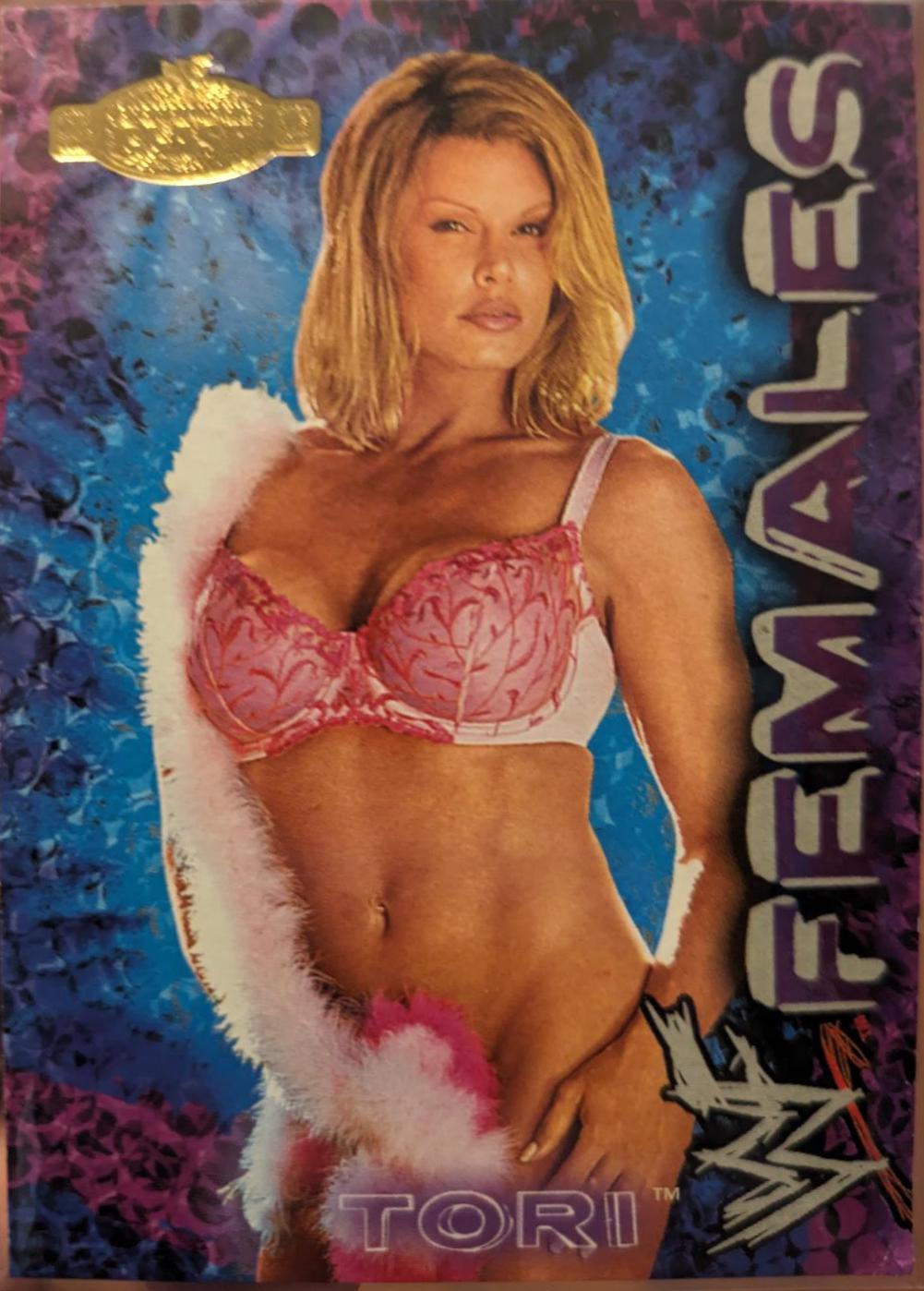 Tori #9 Wrestling Cards 2001 Fleer WWF Championship Clash Females
