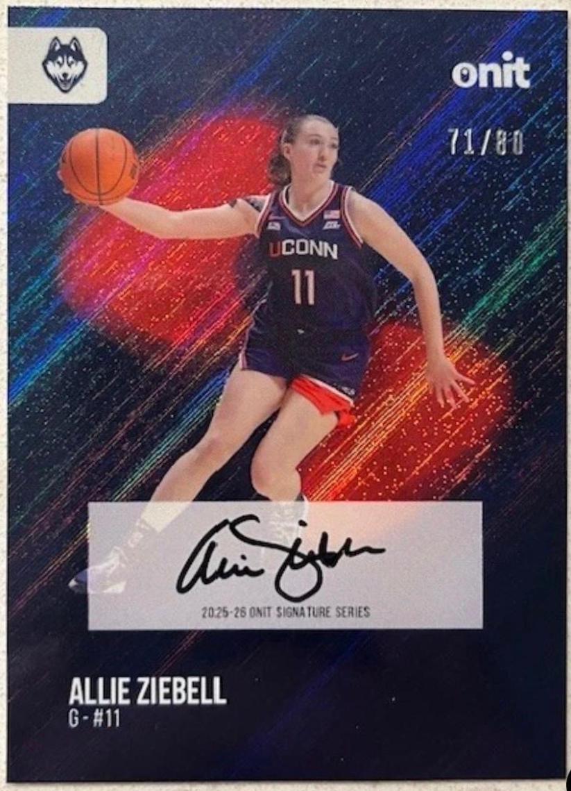 Allie Ziebell #S-1 2025 Onit Uconn Basketball