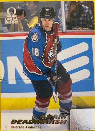 Adam Deadmarsh #60 Hockey Cards 1999 Pacific Omega