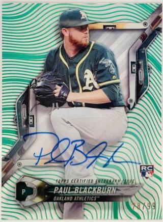 Paul Blackburn [Autograph Green] #HT-PB