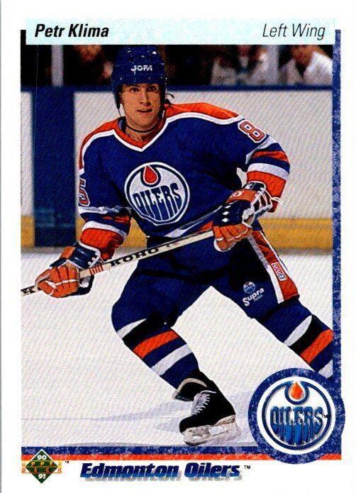 Petr Klima #282 Hockey Cards 1990 Upper Deck