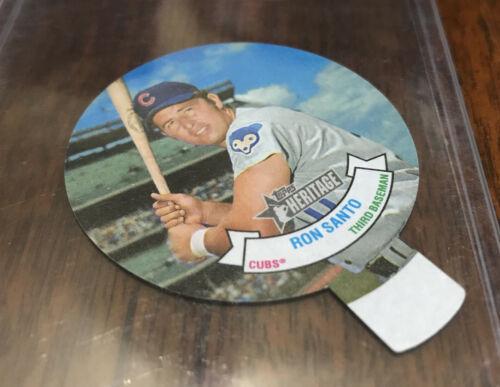 Ron Santo #18 Baseball Cards 2021 Topps Heritage 1972 Candy Lids