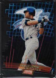 Derek Jeter #T9C 1999 Stadium Club Triumvirate Baseball