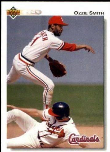 Ozzie Smith #177 Baseball Cards 1992 Upper Deck