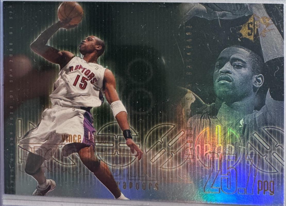 Vince Carter #S15 Basketball Cards 2000 Spx Spxcitement