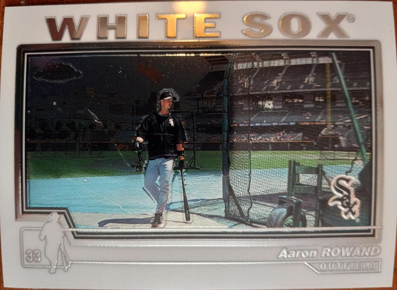 Aaron Rowand #19 Baseball Cards 2004 Topps Chrome
