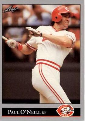 Paul O'Neill #99 1992 Leaf Baseball