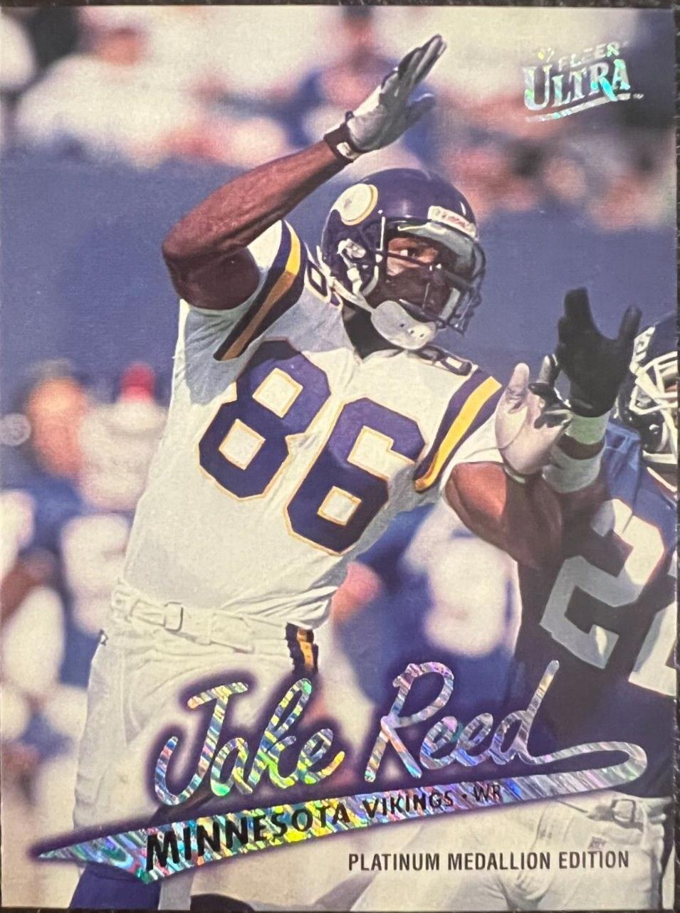 Jake Reed #P145 1997 Ultra Football