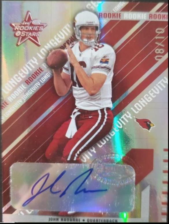 John Navarre #227 2004 Leaf Rookies & Stars Football