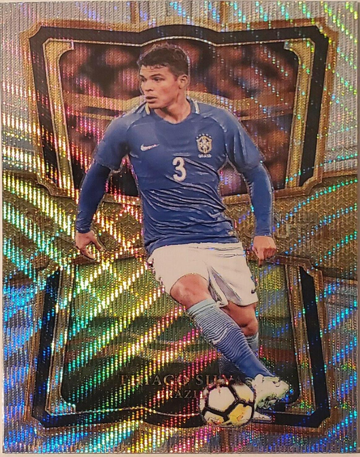 Thiago Silva #IC-30 Soccer Cards 2017 Panini Select in the Clutch