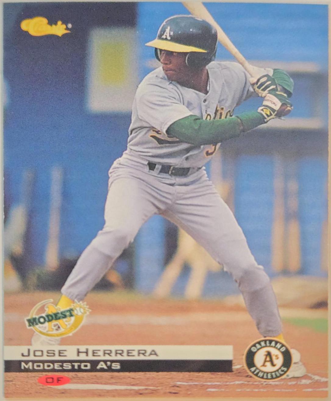 Jose Herrera #8 Baseball Cards 1994 Classic