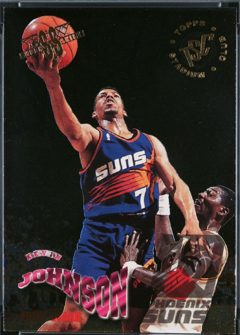 Kevin Johnson #3 1994-95 Stadium Club Basketball Super Skills