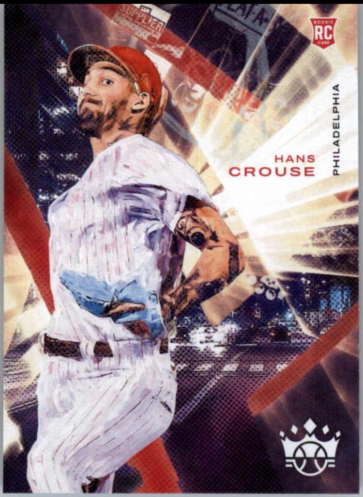 Hans Crouse #88 Baseball Cards 2022 Panini Diamond Kings