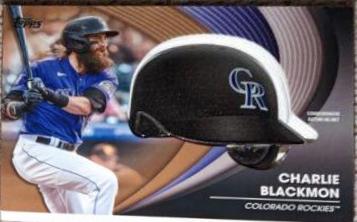 Charlie Blackmon [Gold] #BH-CBL