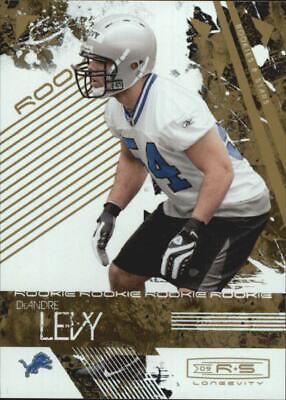 DeAndre Levy #144 2009 Panini Donruss Rookies & Stars Football