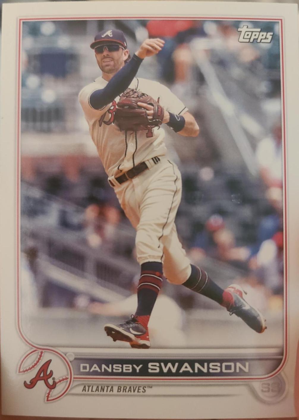 Dansby Swanson #ATL-3 Baseball Cards 2022 Topps Atlanta Braves