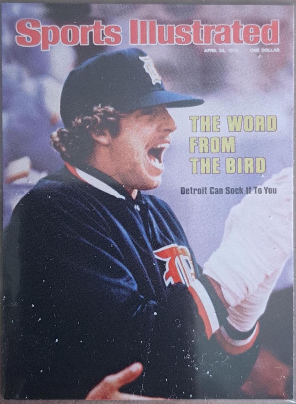 The Word From The Bird #35 Baseball Cards 1999 Sports Illustrated Greats of the Game Cover Collection