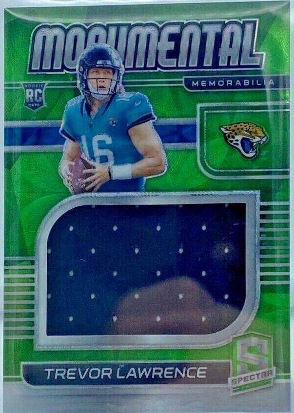TREVOR LAWRENCE #MM-TL Football Cards 2021 Panini Spectra