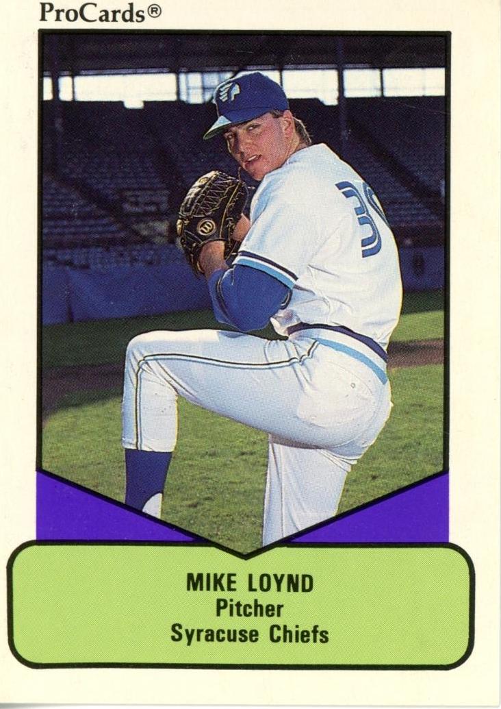 Mike Loynd #348 Baseball Cards 1990 ProCards AAA