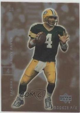 Brett Favre #33 Football Cards 2001 Upper Deck Rookie F/X