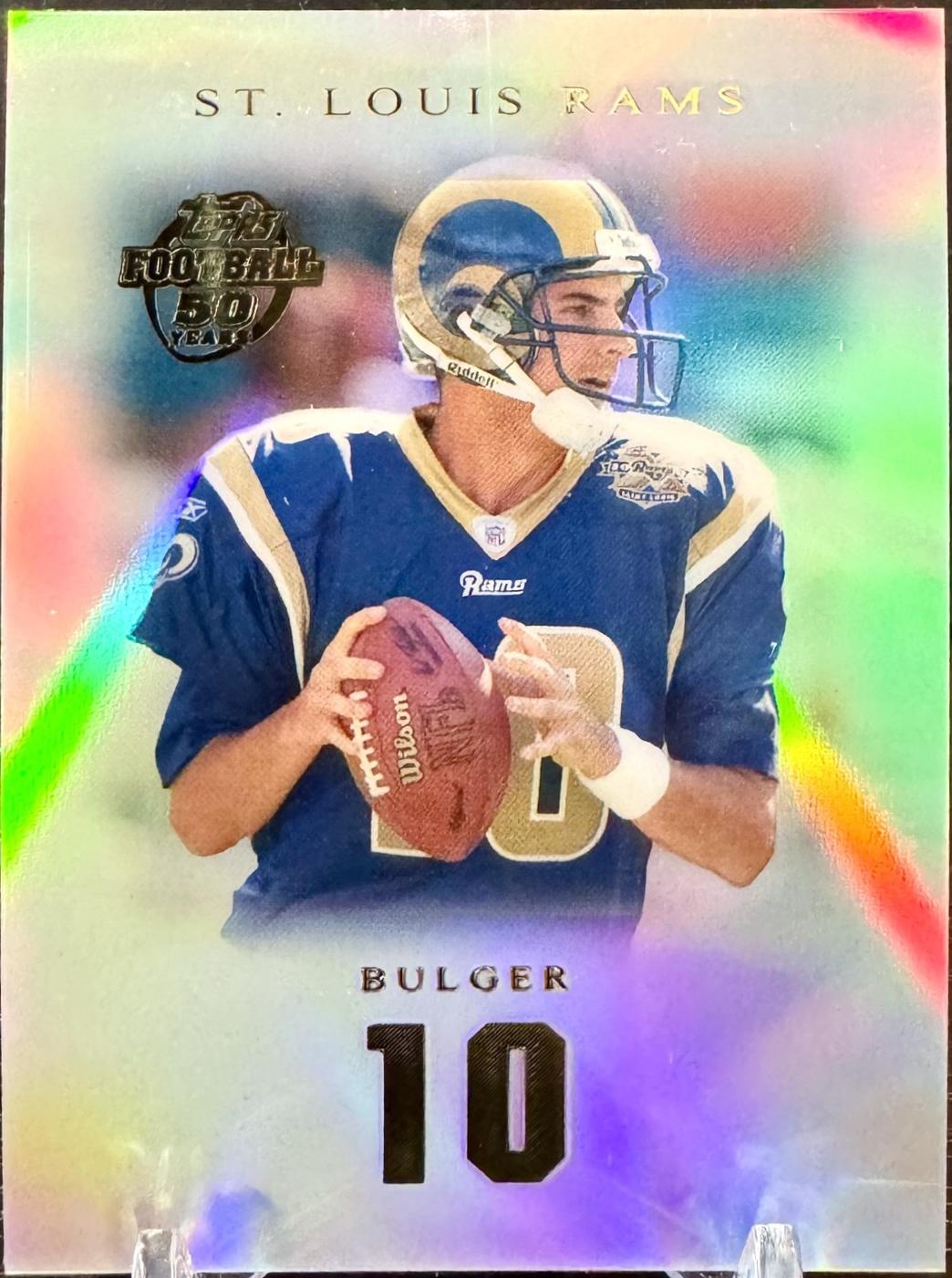 Marc Bulger #31 Football Cards 2005 Topps Tribute