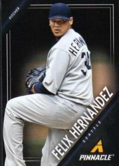 Felix Hernandez #101 Baseball Cards 2013 Panini Pinnacle