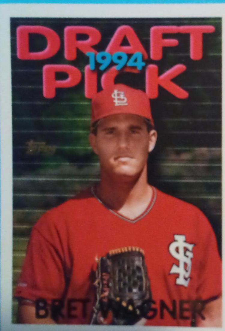 Bret Wagner #167 Baseball Cards 1995 Topps