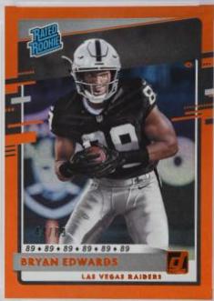 Bryan Edwards #328 2020 Panini Donruss Football