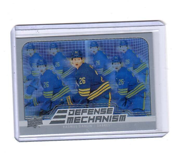 Rasmus Dahlin #DM-11 Hockey Cards 2022 Upper Deck Defense Mechanism