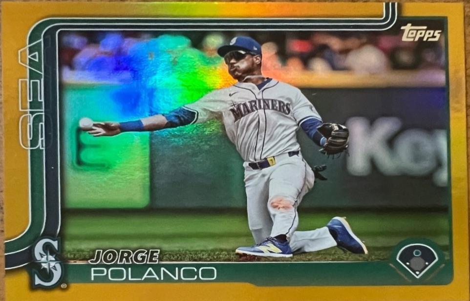 Jorge Polanco [Gold Rainbow Foil] #361